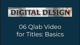 Celebrity 06 Qlab for Titles Profile