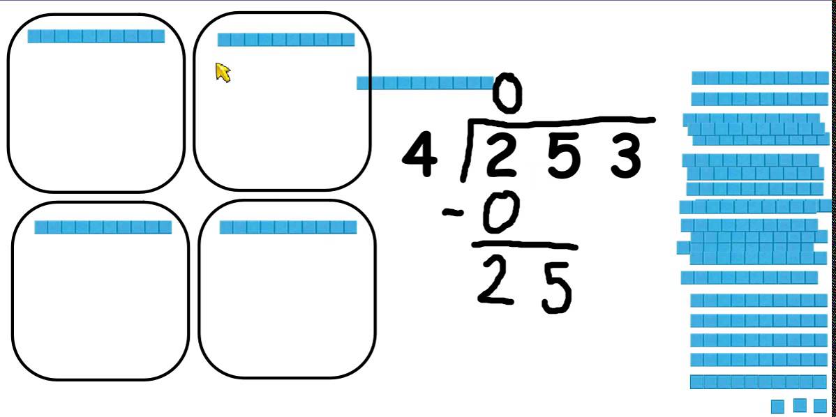 253 divided by 4 - YouTube
