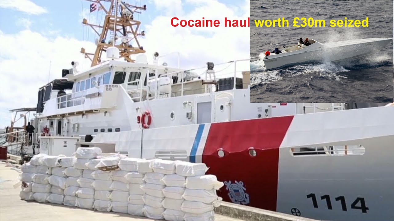 Cocaine haul worth $38 millions (£30m) seized by US Coast Guard in the ...