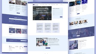 HOW TO MAKE A EDUCATION WEBSITE | EDUCATION WEBSITE DESIGN IN FIGMA