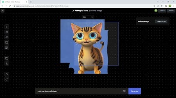 Rediger AI-bilder  med  Runway ML   Uendelighetsbilde-verktøy  ("Infinite Image")