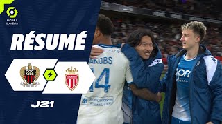 OGC NICE - AS MONACO (2 - 3) - Résumé - (OGCN - ASM) / 2023-2024