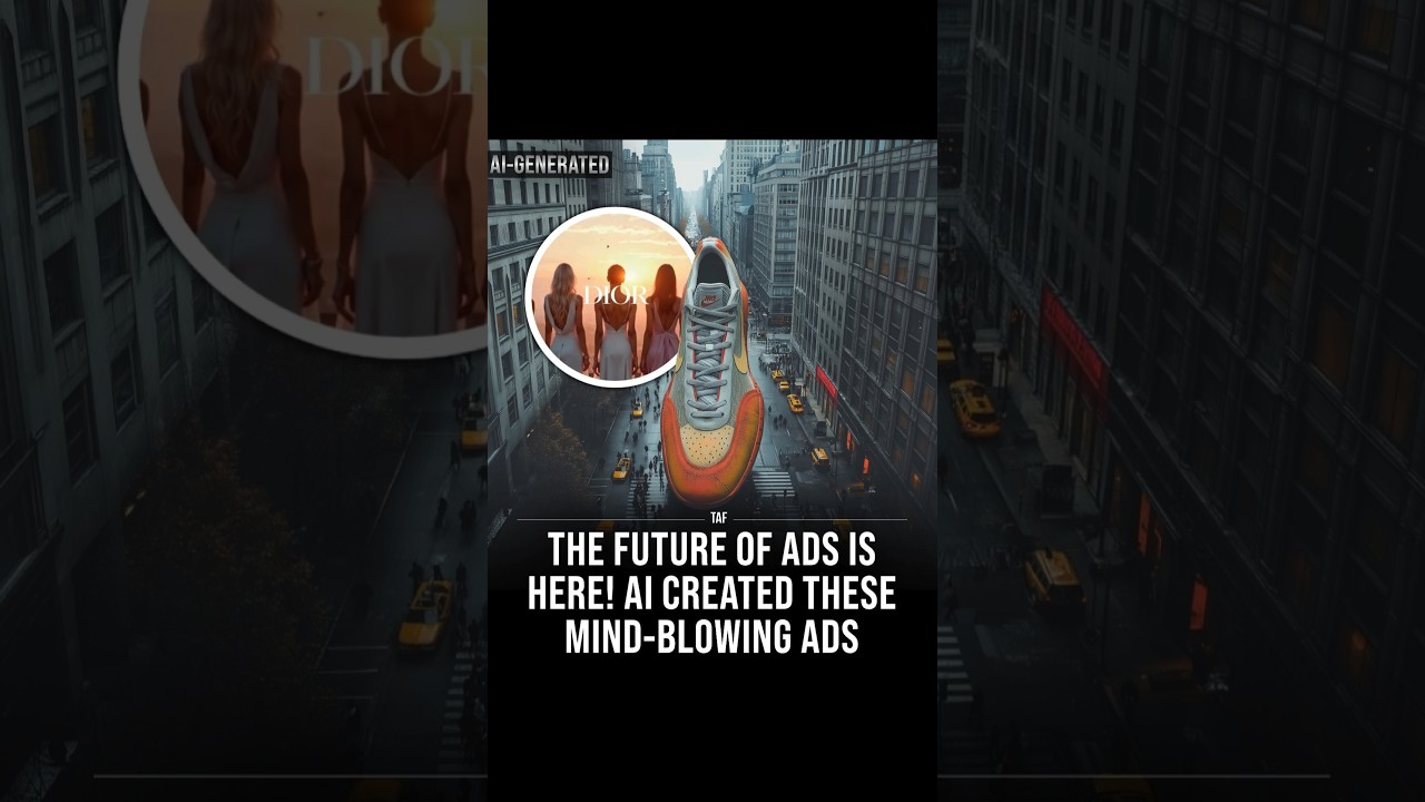 Nike Ads Reimagined with AI 🔥 | The Future of Advertising is Here! 🚀 