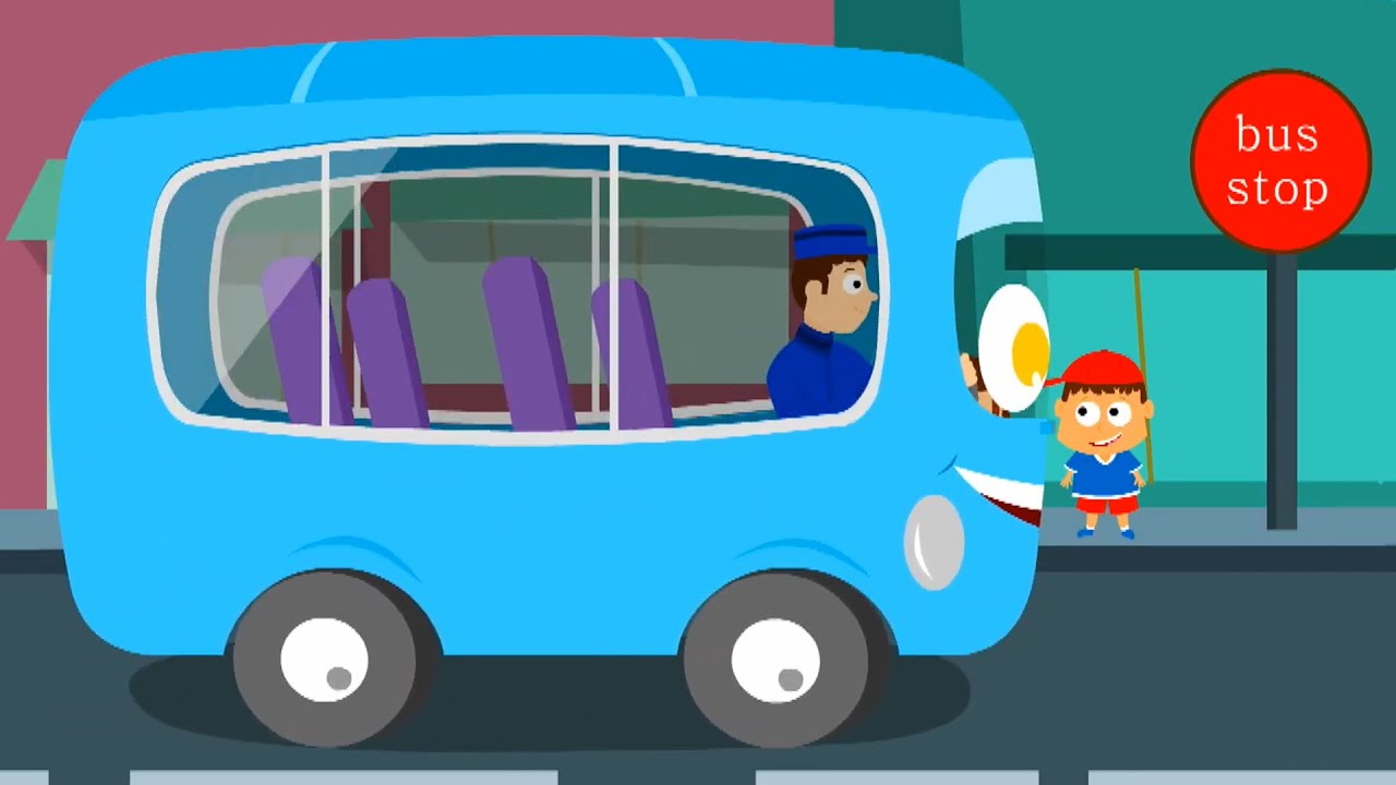 Колеса на автобусе дошкольное развивающее видео для детей - YouTube