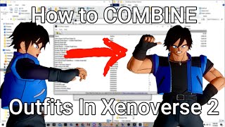 How to COMBINE Outfits in Xenoverse 2 mods