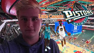 Teal Takeover! Stadium Vlog #9- Detroit Pistons | Little Caesars Arena