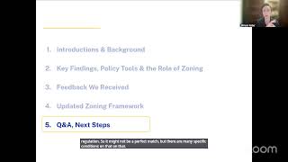 Informational Webinar: Updated Draft Zoning Regulations for Data Centers