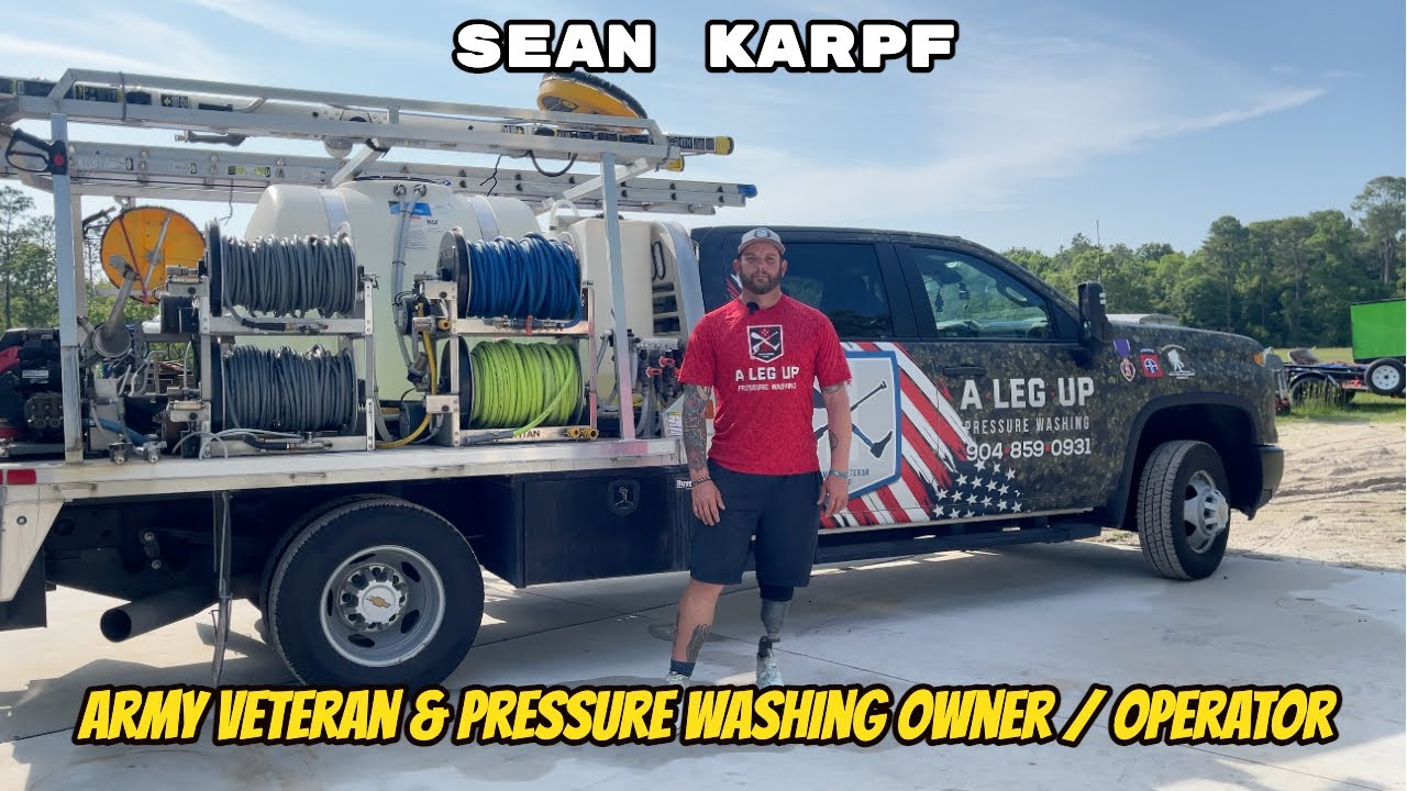 A Leg Up Pressure Washing Flatbed Build