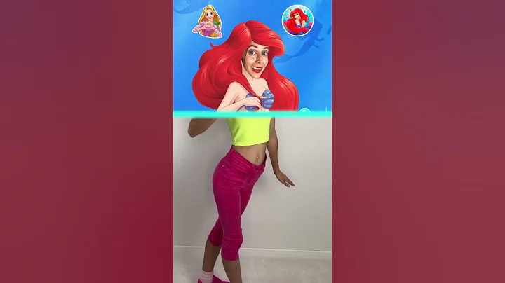 Princess Mermaid Magic Challenge #shorts by Anna Kova