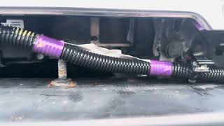 How to open the hood/frunk on 2012-2013 Tesla model S - manual release