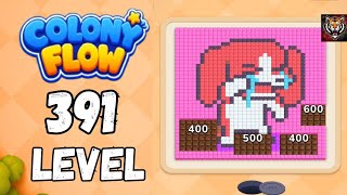Colony flow Level 391 Walkthrough Solution