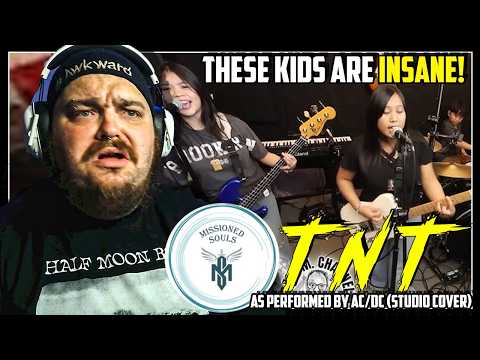 This Family Band Is NEXT LEVEL! | REACTING to Missioned Souls "TNT" (AC/DC Cover) - Zirra Reacts
