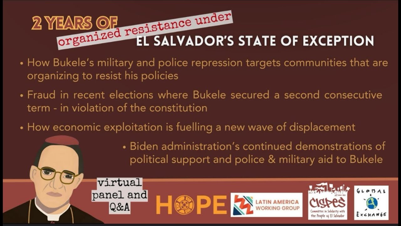 2 years of organized resistance under El Salvador State of Exception