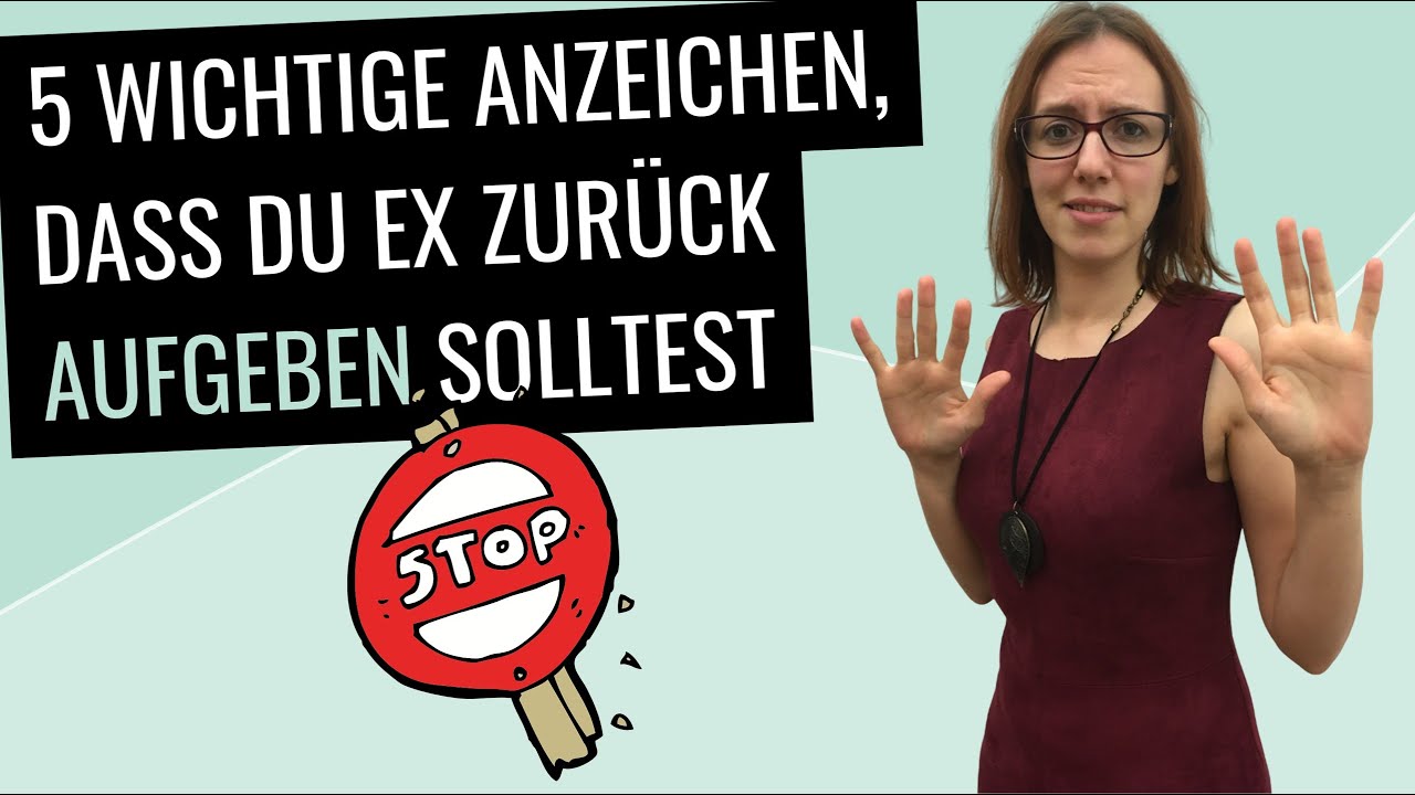 Ex zurück: Wann aufgeben? 5 Anzeichen, dass du deine:n Ex nicht mehr zurückbekommst