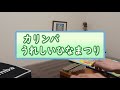 【カリンバ】うれしいひなまつり