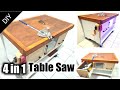 DIY: Make A Table Saw 4 in 1 | Cara Membuat Gergaji Meja