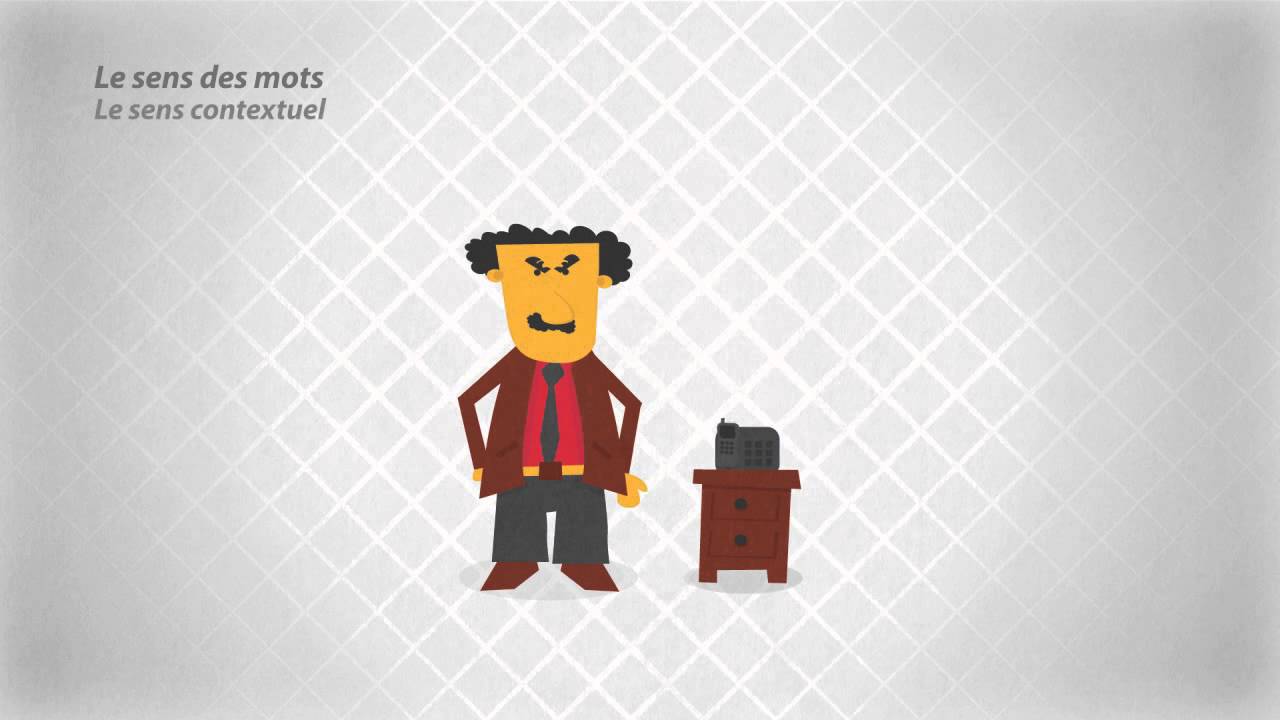 Le sens des mots - Le sens contextuel