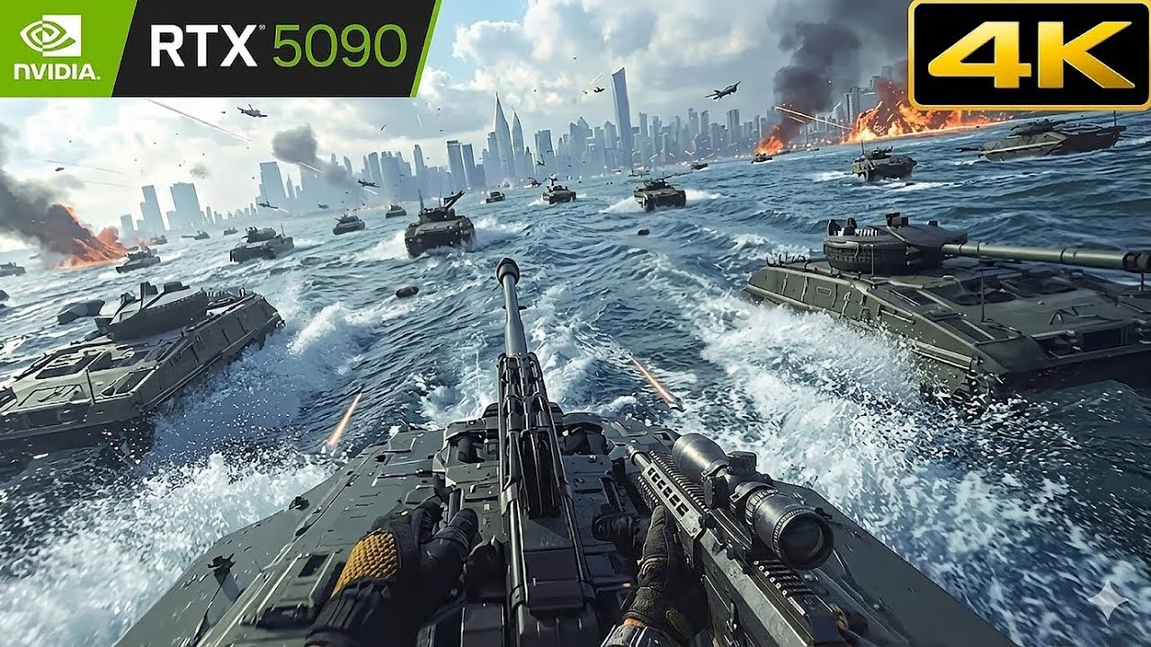 Is This Real Life? Battlefield 6 on RTX 5090 (Cinematic No HUD)