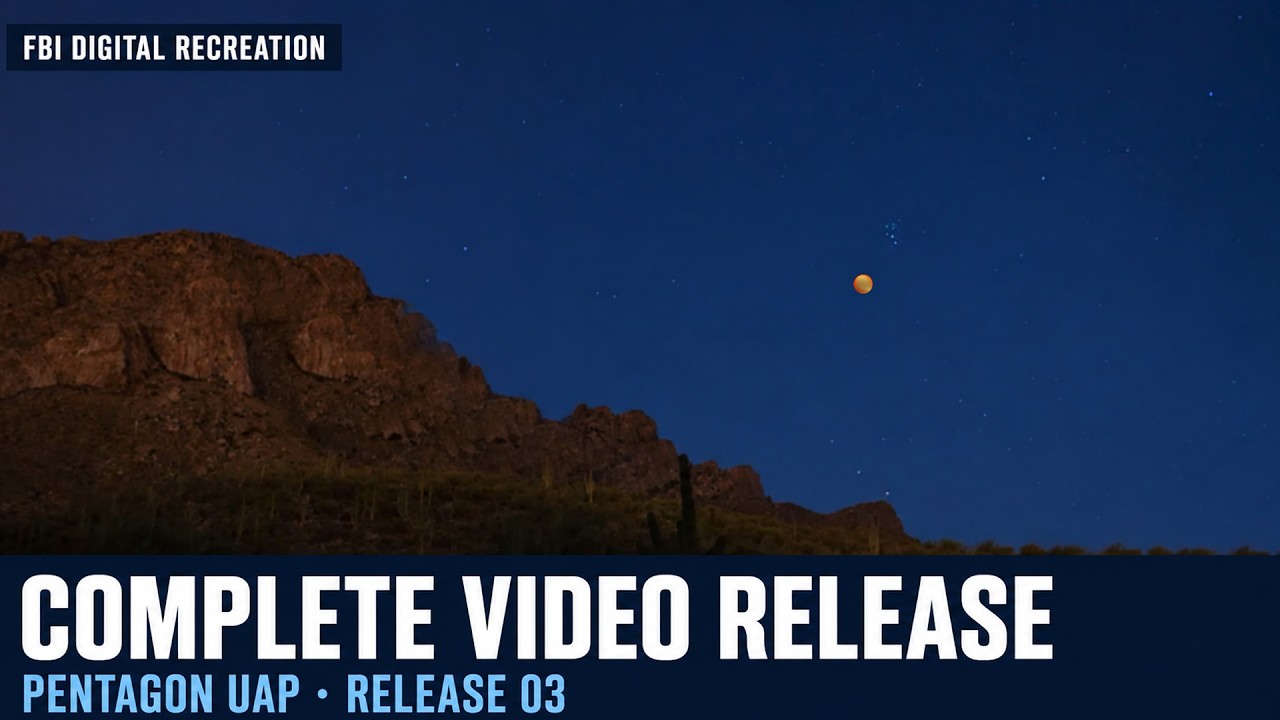 Pentagon UAP — Complete Video Release 03 | 12 June 2026