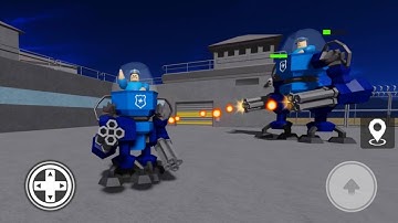Play as MECH BARRY in BARRY PRISON RUN! Obby Walkthrough FULL GAME