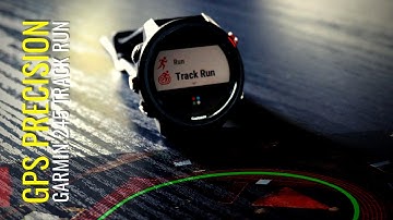 Track Run - Garmin GPS Precision, an interesting result!