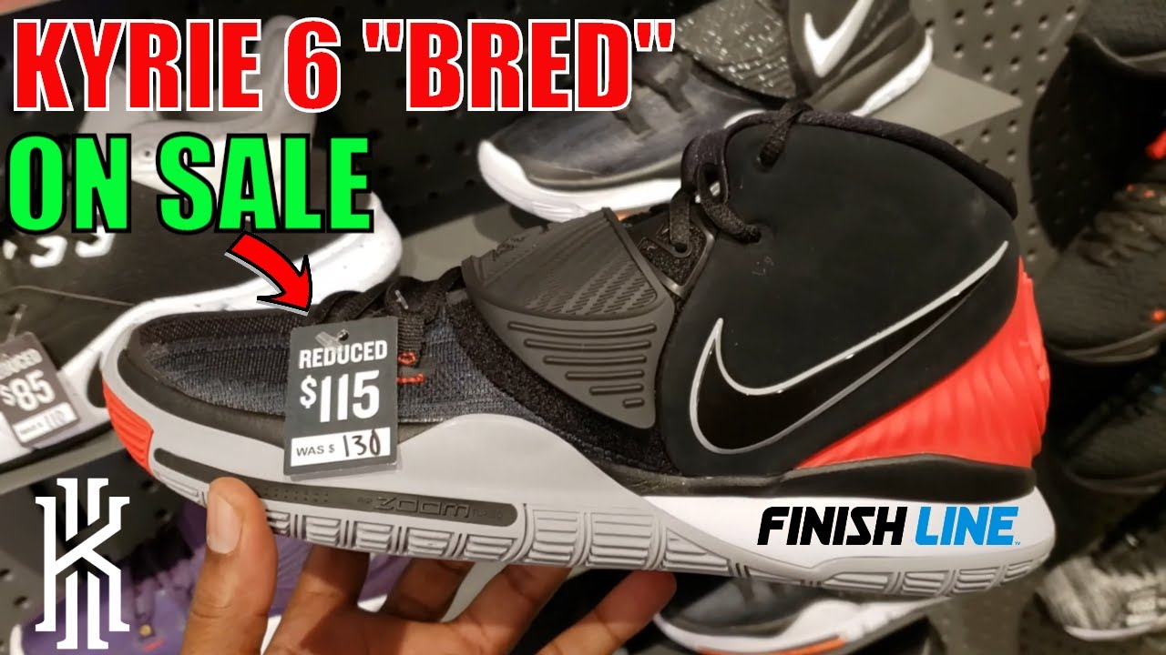 THE NIKE KYRIE 6 "BRED" ON SALE ALREADY!?