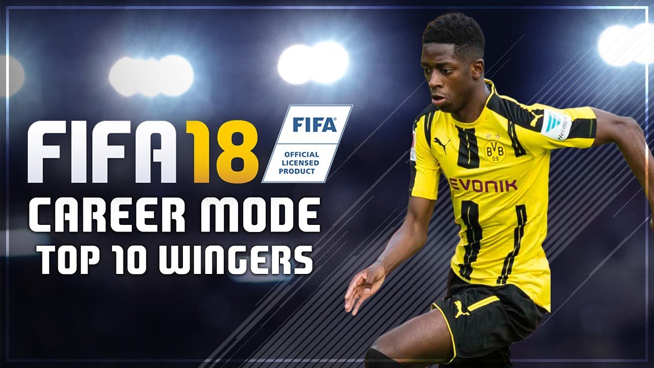 FIFA 18 Career Mode Ratings Predictions | Top 10 Wingers You Must Sign | Dembéle, Martial & Sterling