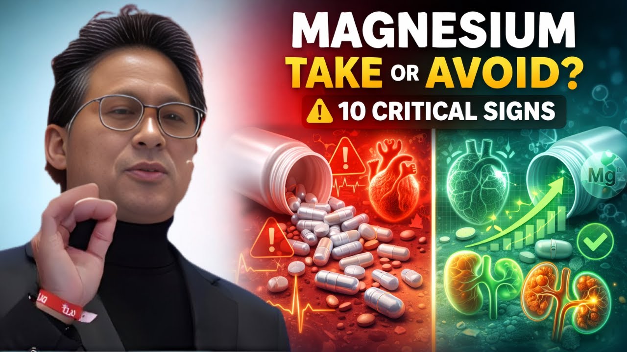 5 Warning Signs You Should Never Take Magnesium + 5 Signs You Must Take It Daily | Dr. William Li
