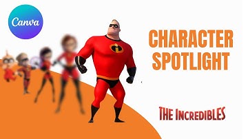 Create This Character Spotlight Animation in Canva