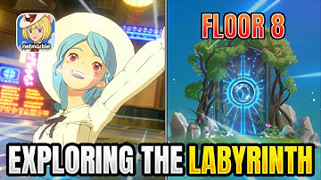 Exploring the Labyrinth | Floor 8 | Engineer 【Ni no Kuni: Cross Worlds】