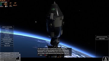 Reentry - An Orbital Simulator - Apollo - Academy 9 - Transposition and docking