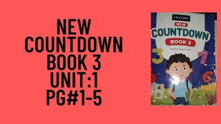 Countdown book 3 ,class 3 pg #1 to 5