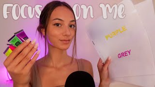 ASMR ✨ Focus on Me 💤 4K Follow my Instructions