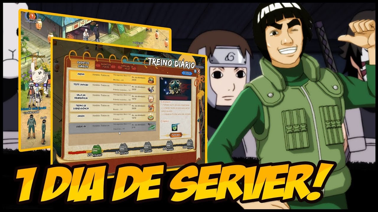 Forjado na Sujeira #1 | O Inicio de tudo! O que fazer no PRIMEIRO DIA DE SERVER! O Guia! naruto online activation code