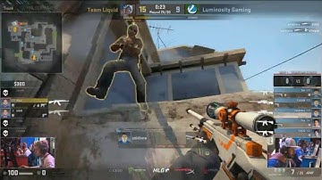 LG coldzera 4k with AWP | DOUBLE JUMP SHOT AND NO SCOPE @ MLG Columbus 2016