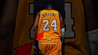 The Real Reason Behind Kobe Jersey Number #24! #shorts