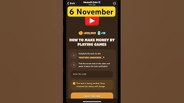 MemeFi youtube video code today 5 November | MemeFi YouTube video secret code today | #crypto