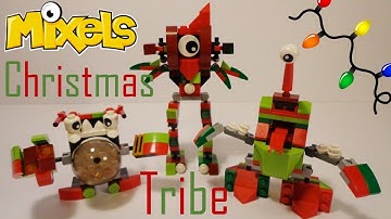LEGO Instructions: Mixels Christmix Tribe Members How to Build!
