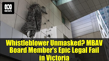 Whistleblower Unmasked? MBAV Board Member