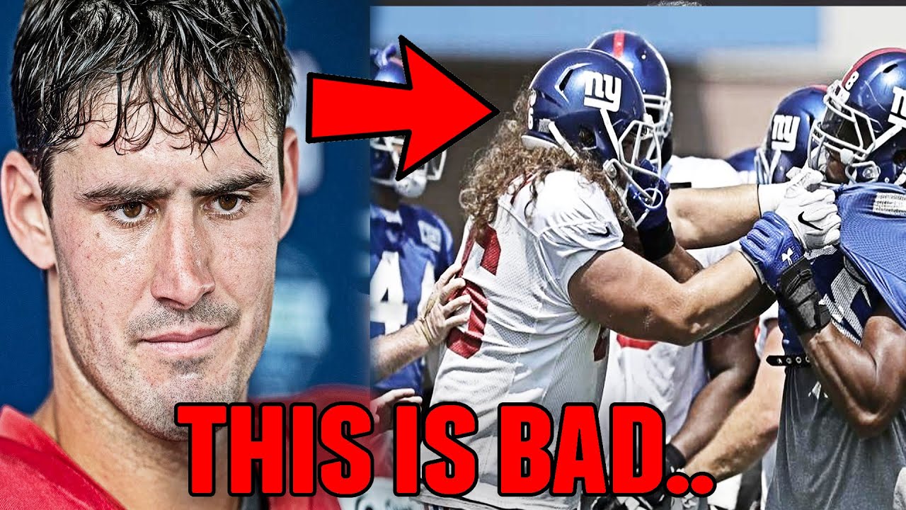 New York Giants Get Into HUGE TRAINING CAMP FIGHT! Daniel Jones and Logan Ryan Involved!