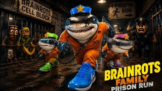 TRALALERO FAMILY PRISON RUN! Obby! Escaping the Most Evil Prison Guard | 4K Gameplay Walkthrough