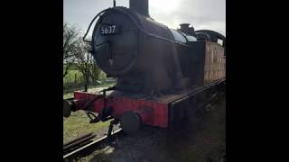GWR 5637- Last day at the East Somerset Railway.