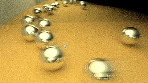 Real-time GPU path tracing: Tokap sphere stack chrome on GTS 450