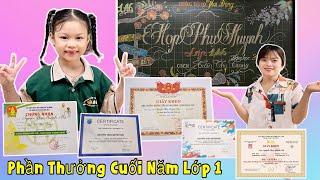 Phần Thưởng Danh Hiệu Cuối Năm Lớp 1 Của Em Quỳnh Nhi