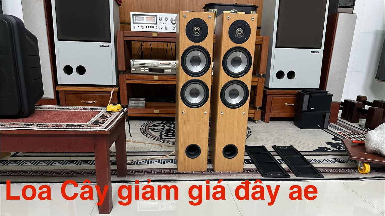 KENWOOD LS-V230 speakers are on sale for 200k VND. They are