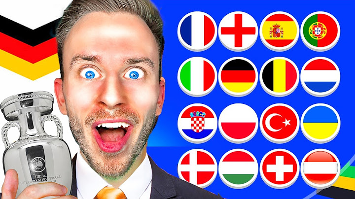 Ich habe die EURO 2024 mit JEDEM LAND gespielt! ⚽️🏆