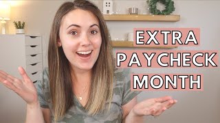 Extra Paycheck Month! July 2021 Budget With Me