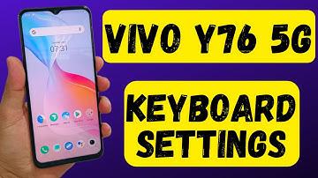 Vivo Y76 5G Keyboard Settings || on/off Keyboard Sound & Vibration || V2124