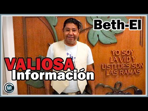Beth-El Mission-VALIOSA INFORMACION ,- Jorge Velázquez. WIMAUMA