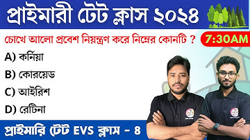 WB Primary TET 2024 EVS Class - 8 | প্রাইমারি টেট ক্লাস | পরিবেশবিদ্যা | PYQs | TWS Academy